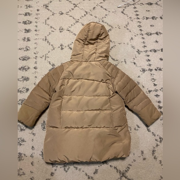 Zara girls down jacket and old navy white fleece set 3-4years - Picture 3 of 7
